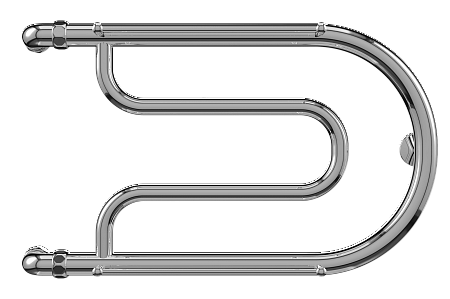 Фокстрот AISI 32х2 320х700 Полотенцесушитель  TERMINUS Калининград - фото 2