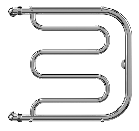 Фокстрот AISI 32х2 600х700 Полотенцесушитель  TERMINUS Калининград - фото 2